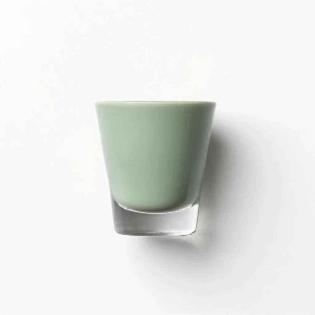 Shot glass isolated on a white background