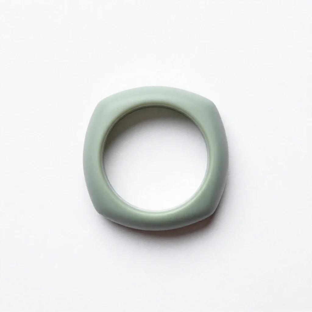 Slinger ring isolated on a white background