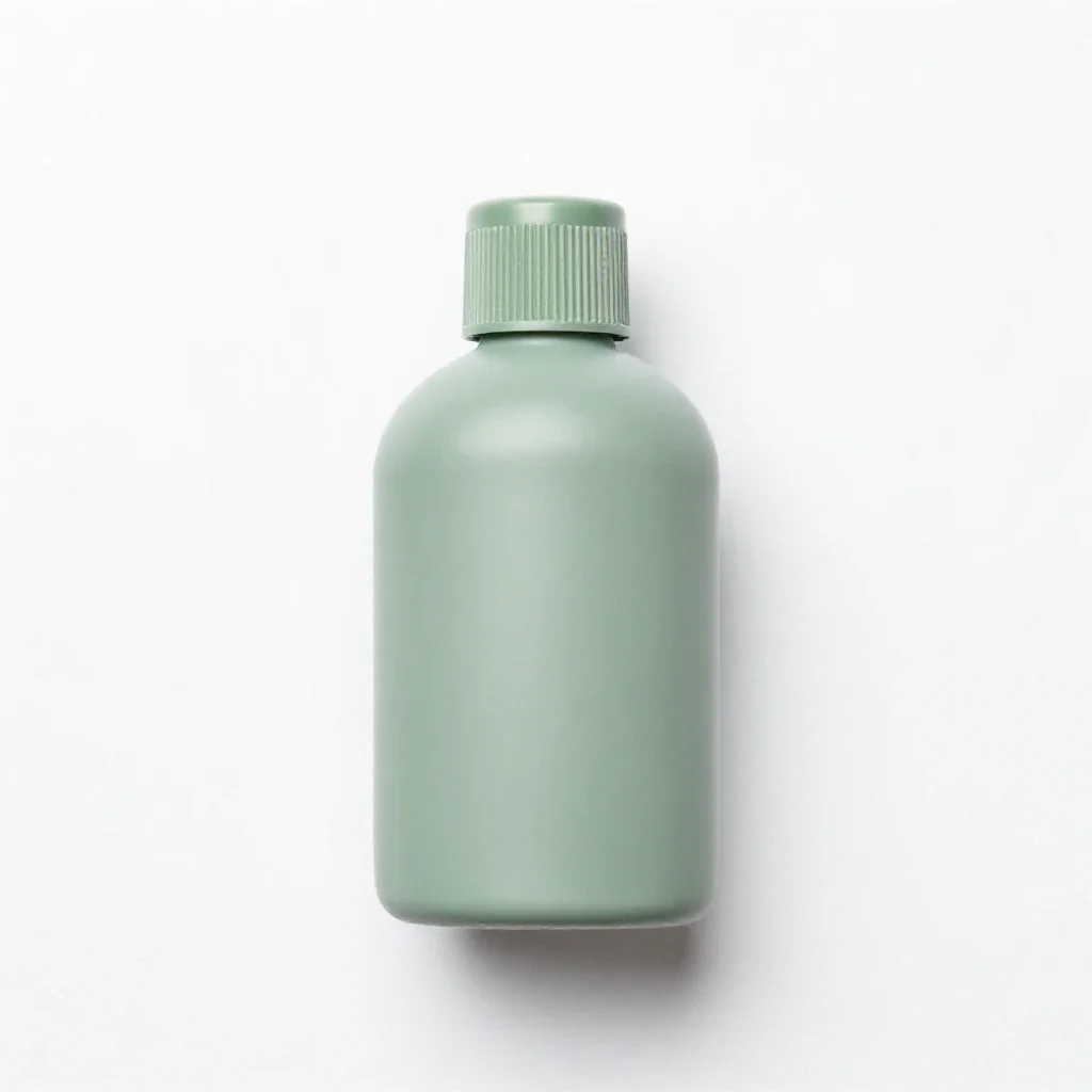 Specimen bottle isolated on a white background