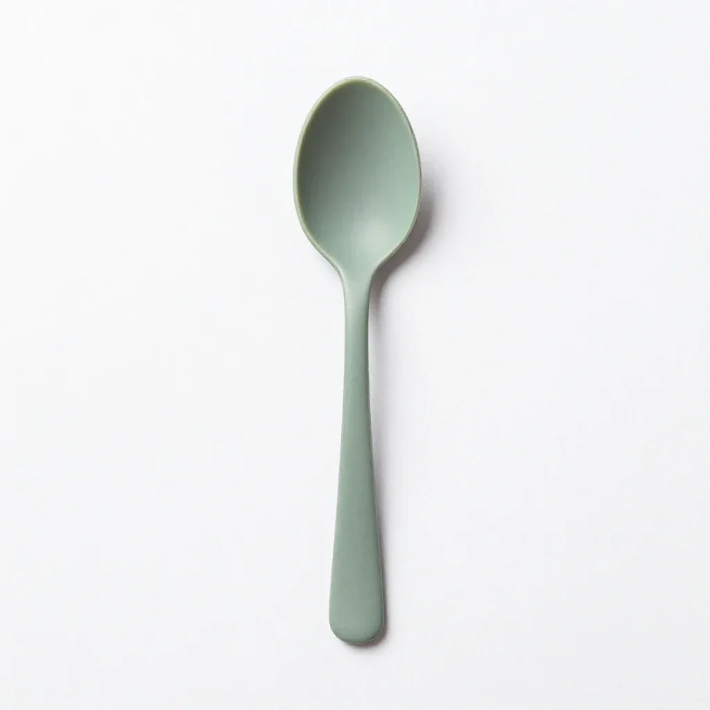 Sugar spoon isolated on a white background