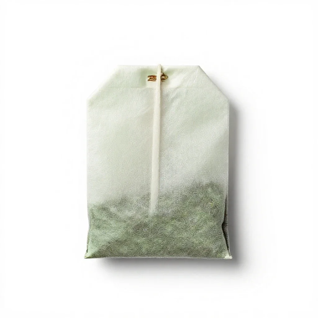 Tea bag isolated on a white background