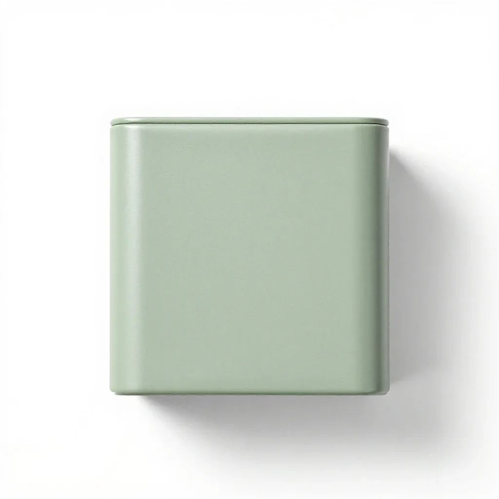 Tea chest isolated on a white background