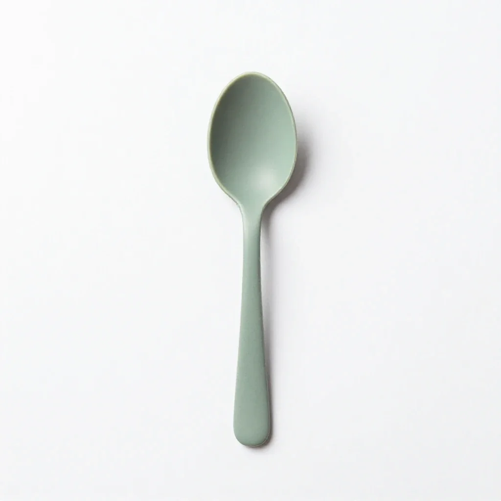 Teaspoon isolated on a white background