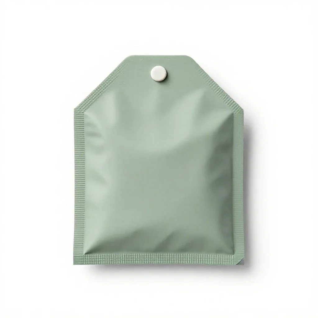 Tobacco pouch isolated on a white background
