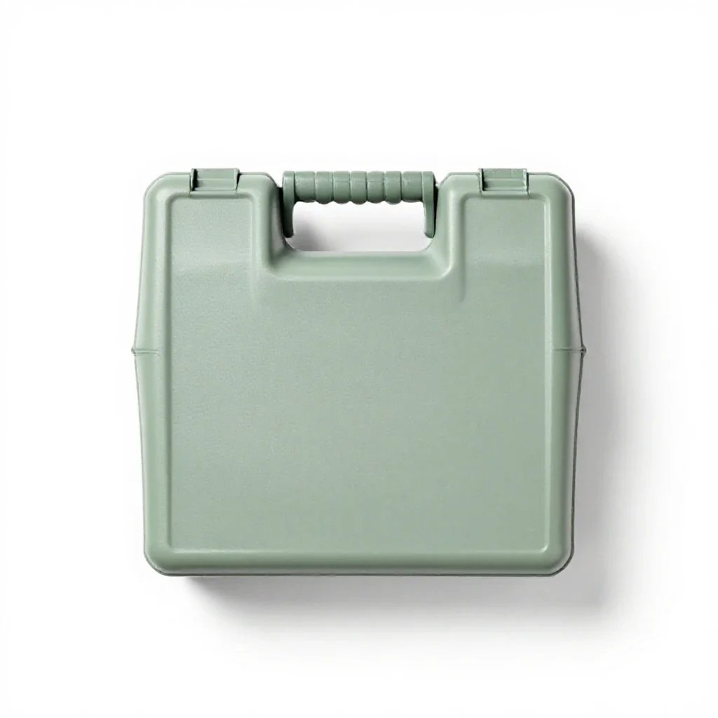 Toolbox isolated on a white background