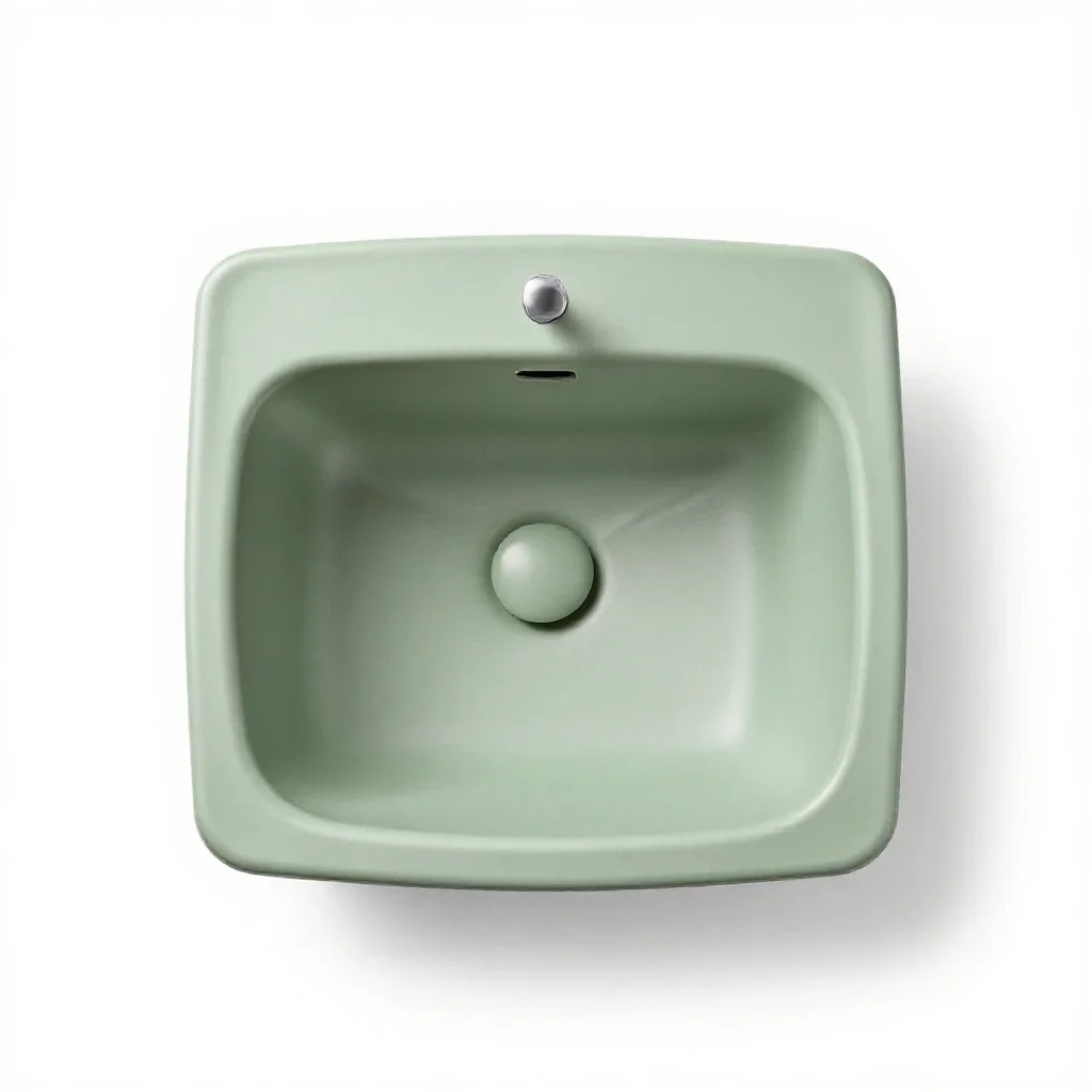 Washbasin isolated on a white background