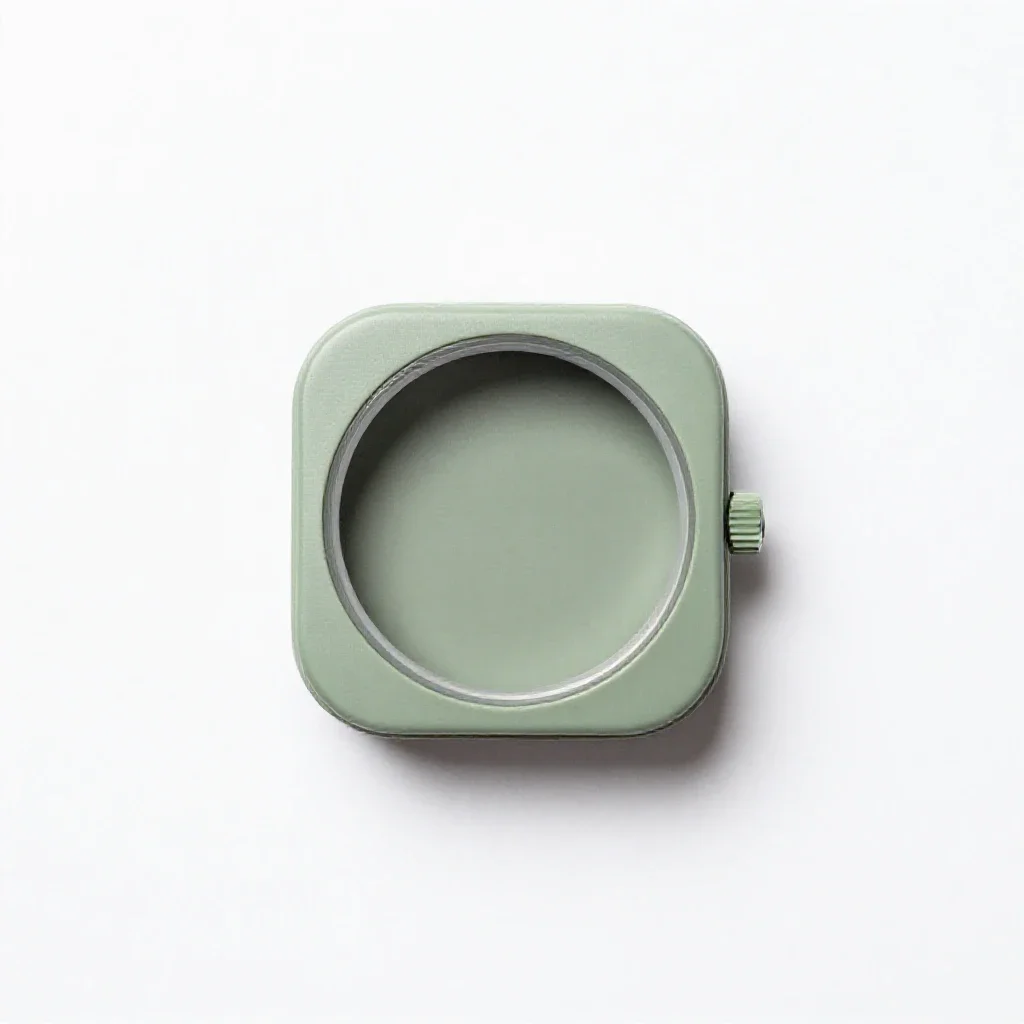 Watch case isolated on a white background