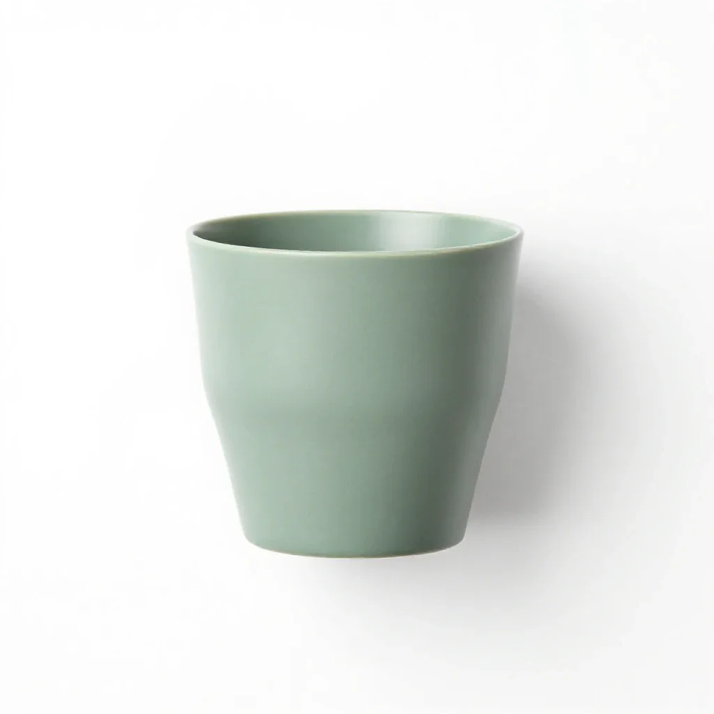 Water glass isolated on a white background
