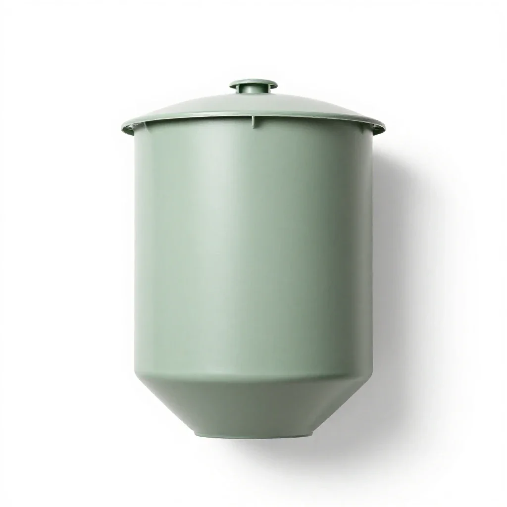 Water tower isolated on a white background