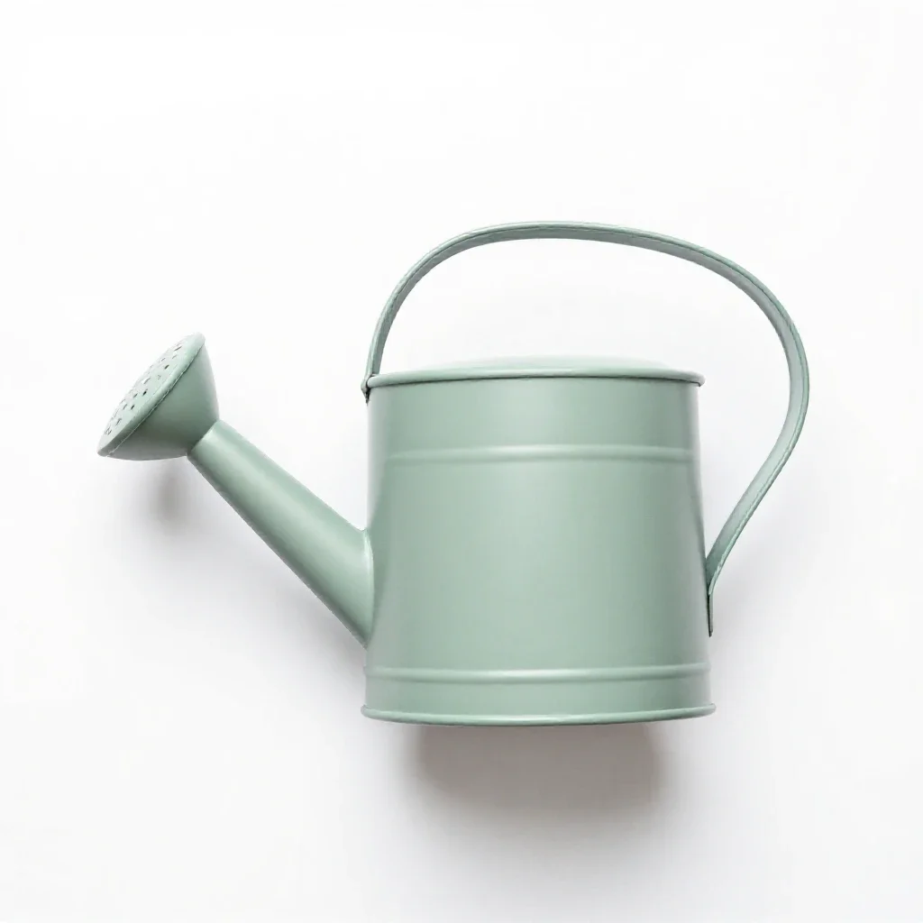 Watering can isolated on a white background