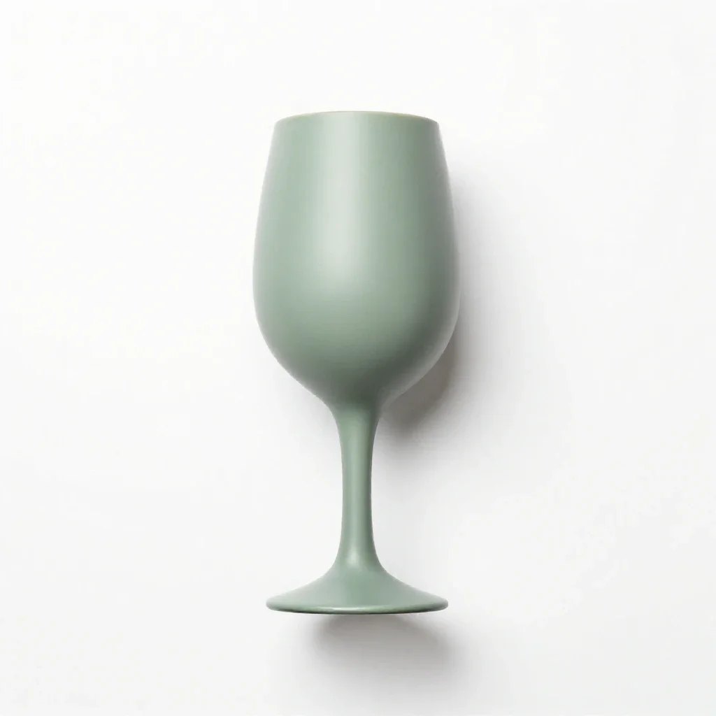 Wineglass isolated on a white background