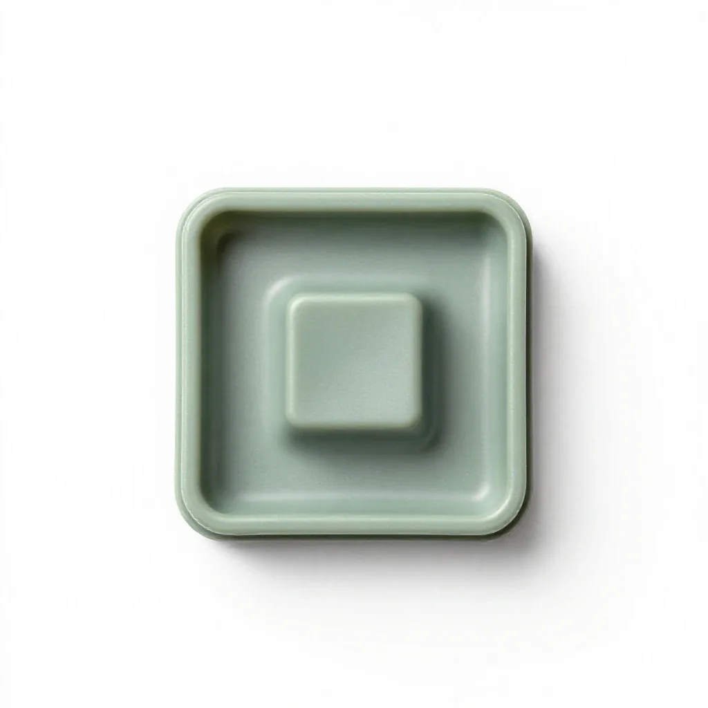 Inkstand isolated on a white background