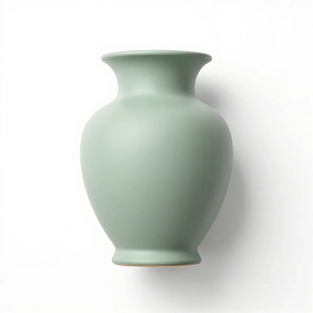Urn isolated on a white background