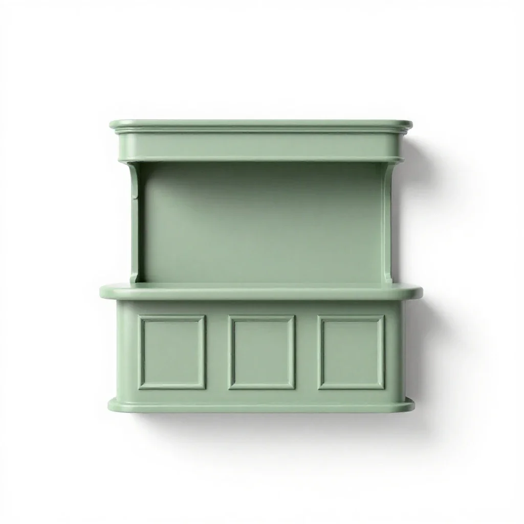 Barroom isolated on a white background