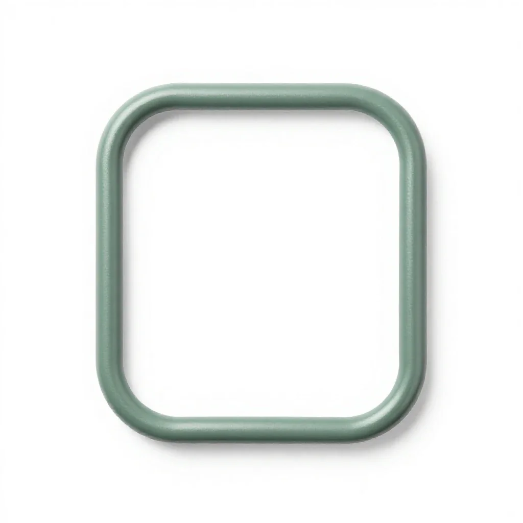 Bicycle rack isolated on a white background
