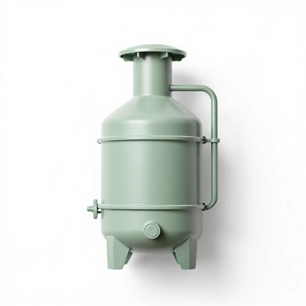 Blast furnace isolated on a white background