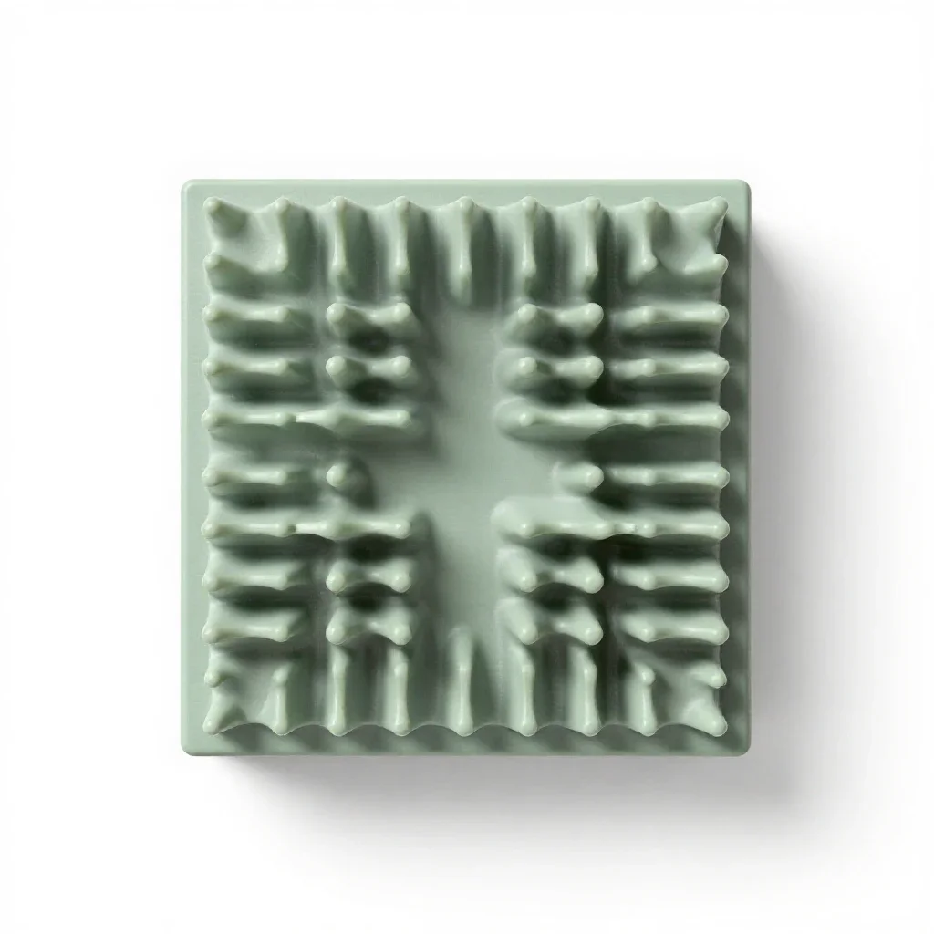 Anechoic chamber isolated on a white background