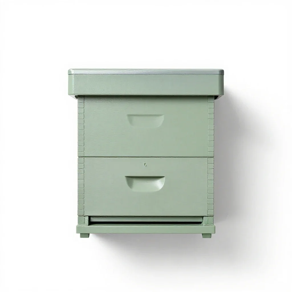 Apiary isolated on a white background