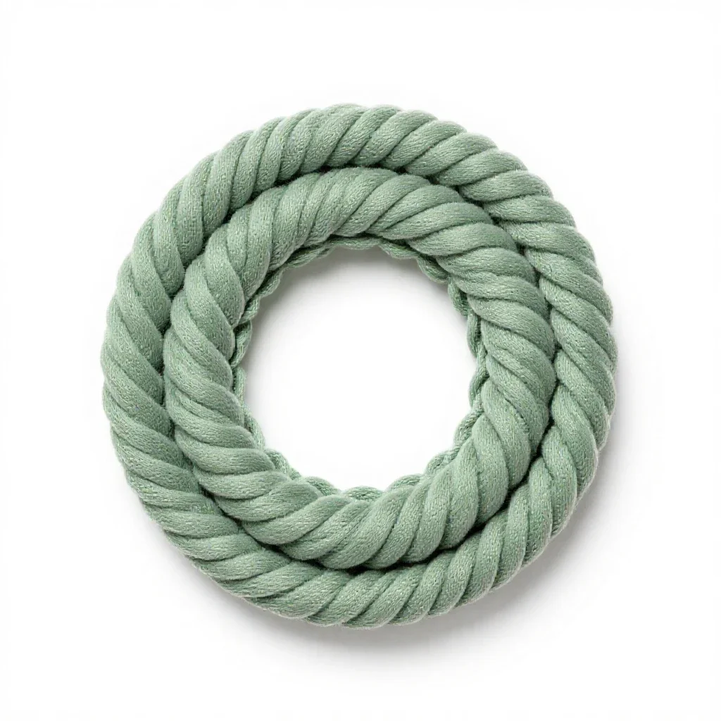 Boucle isolated on a white background