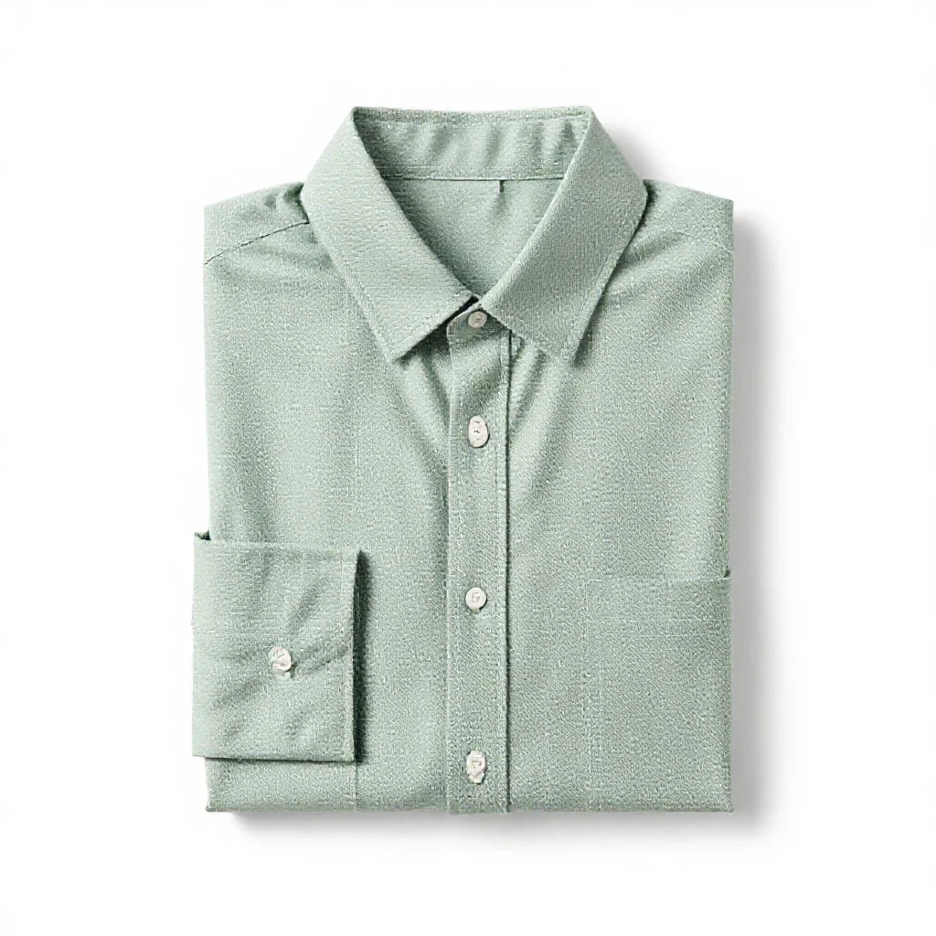 Chambray isolated on a white background
