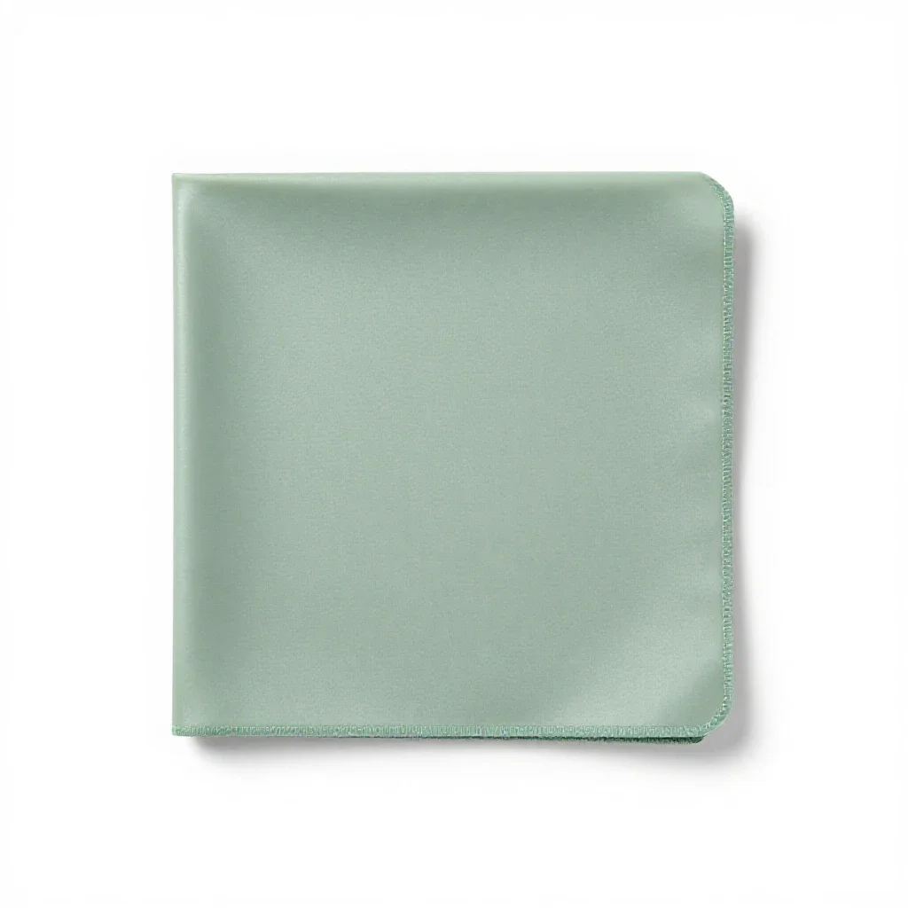 Chamois cloth isolated on a white background