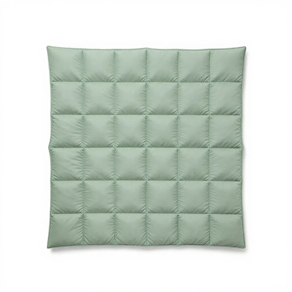 Crazy quilt isolated on a white background