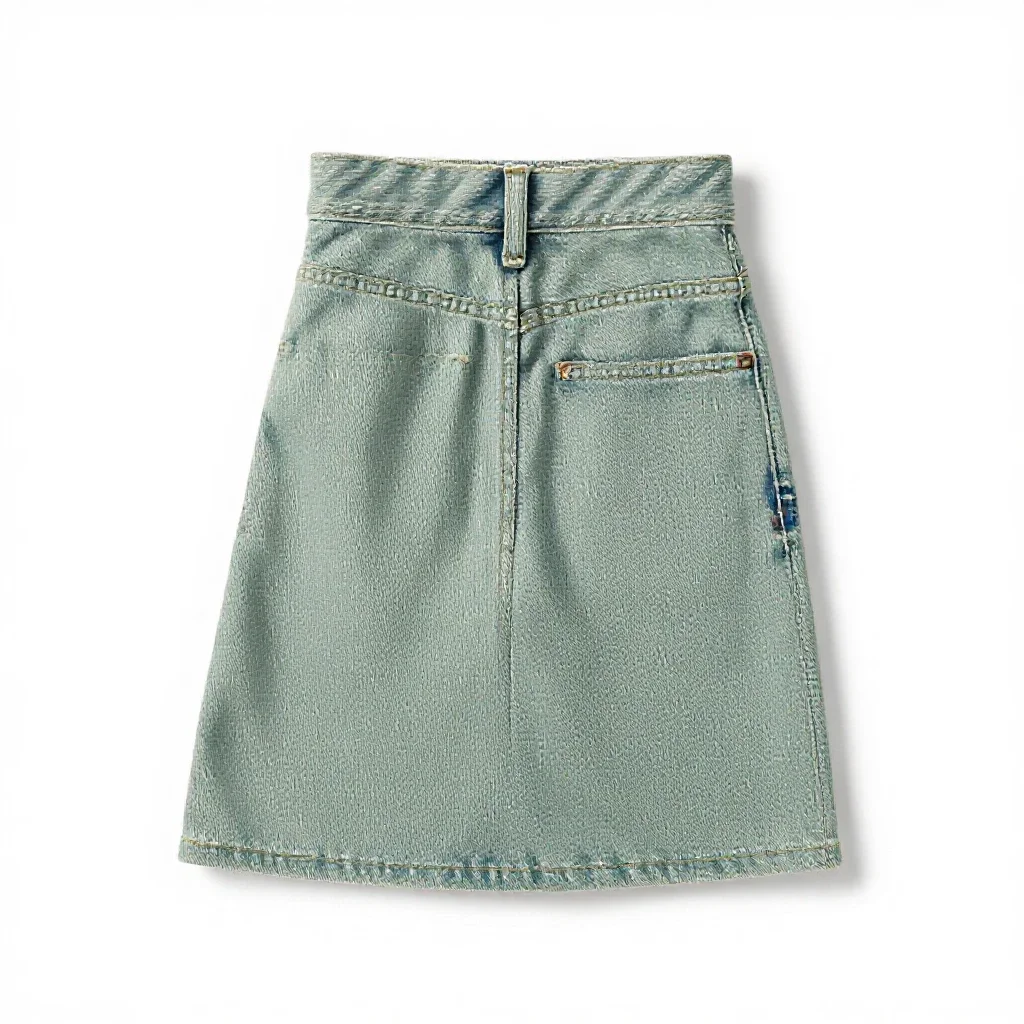 Denim isolated on a white background