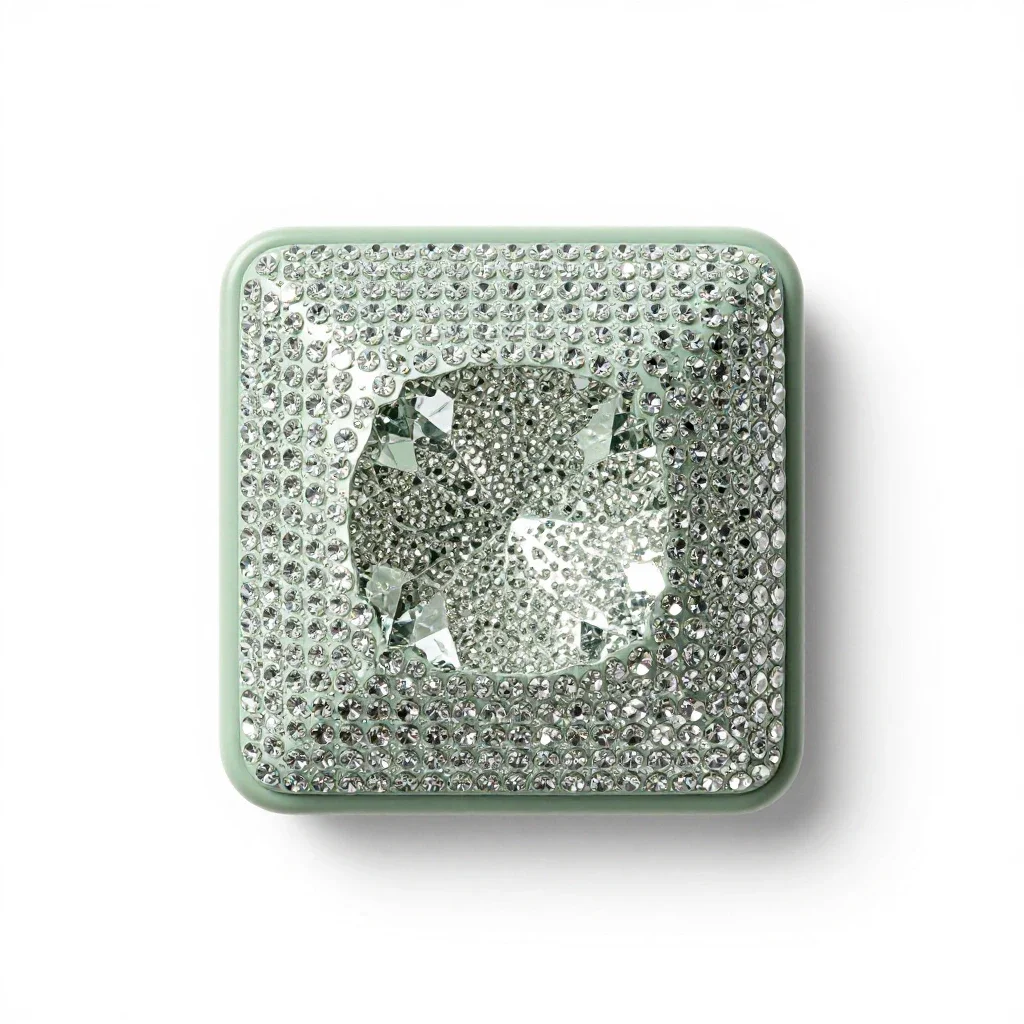 Diamante isolated on a white background