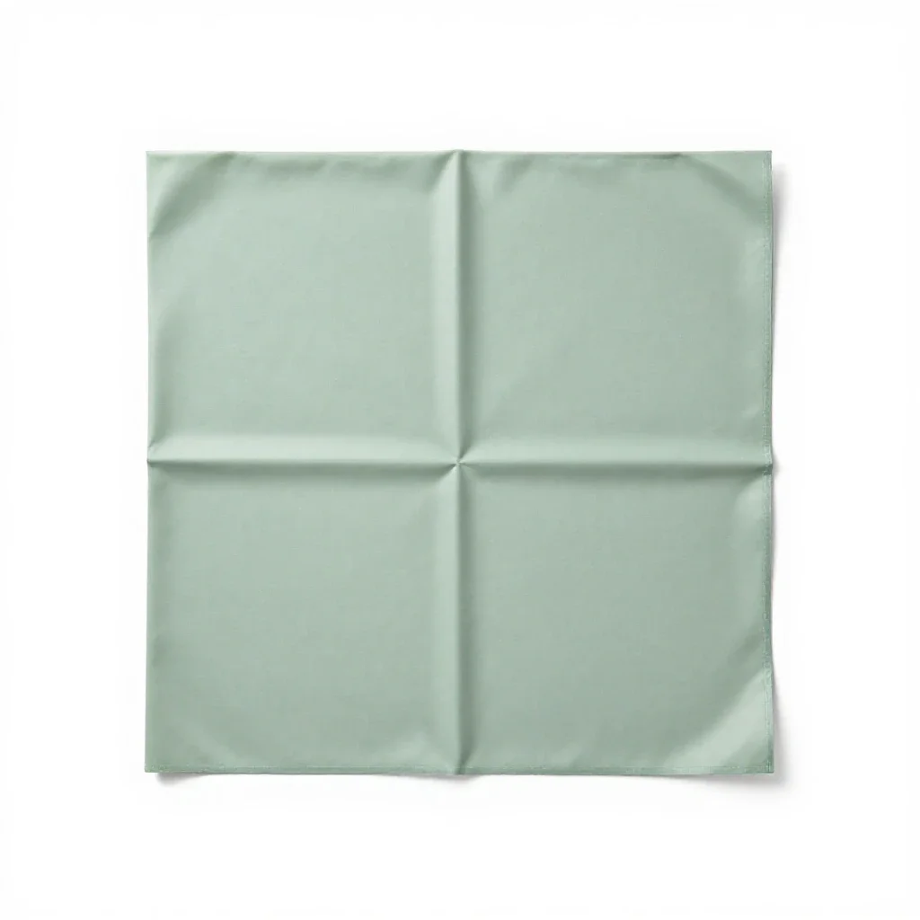 Drop cloth isolated on a white background