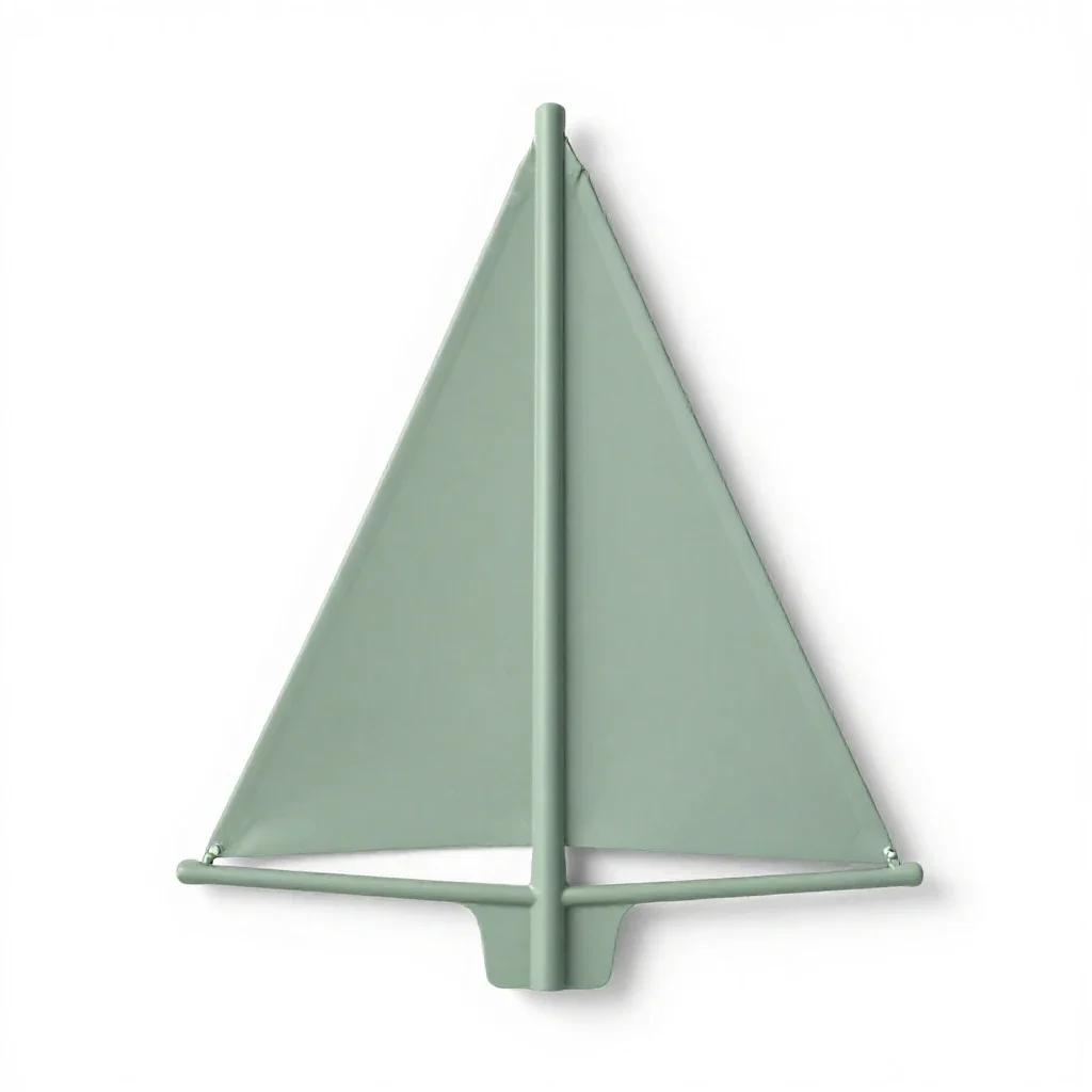 Fore-topsail isolated on a white background
