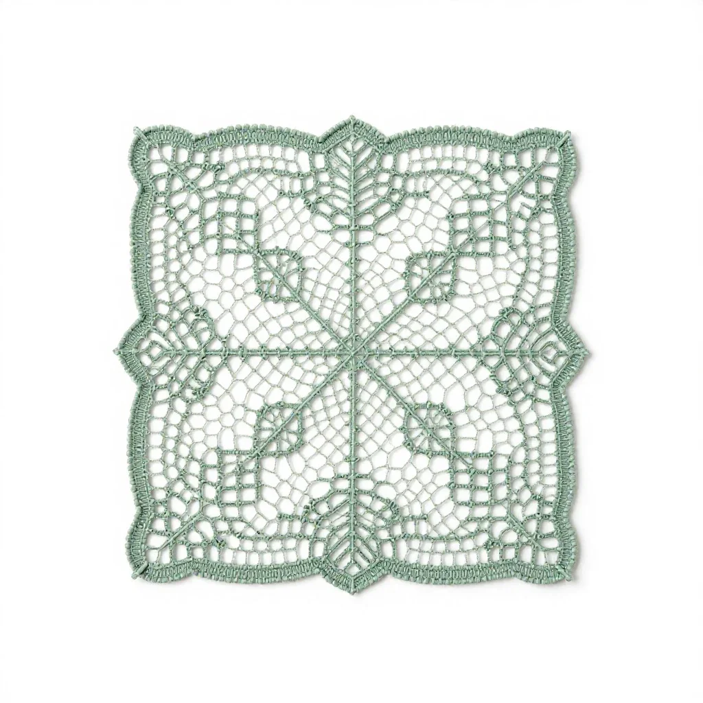 Lace isolated on a white background