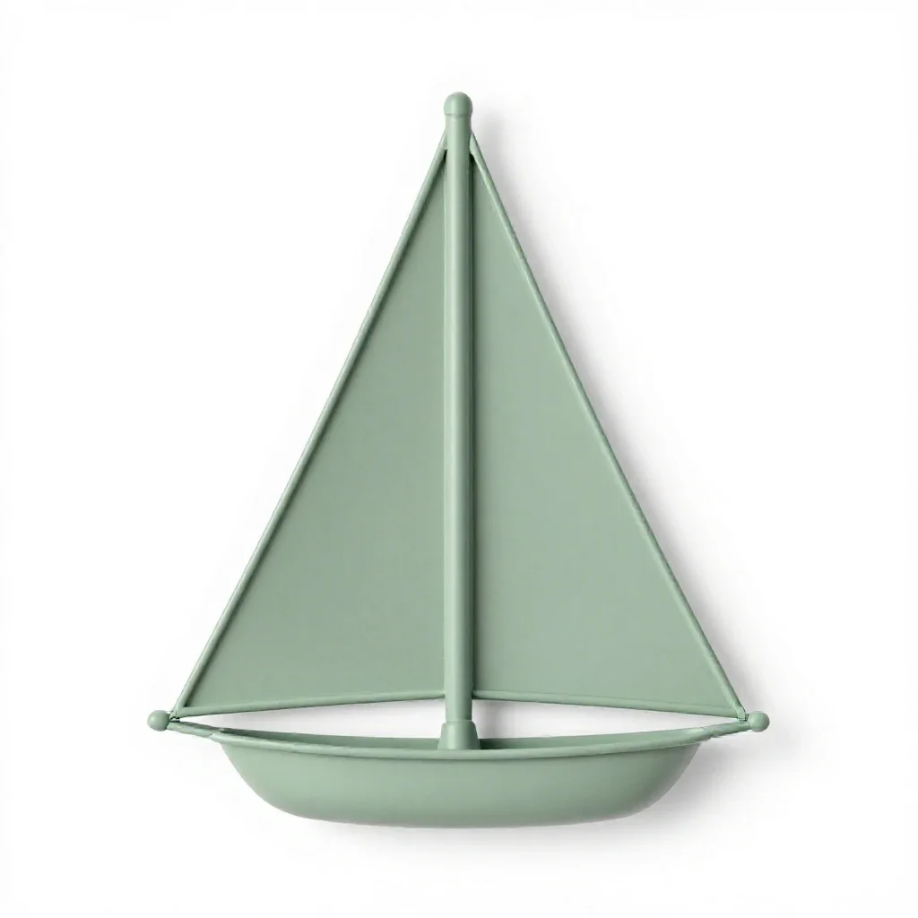Main-topsail isolated on a white background