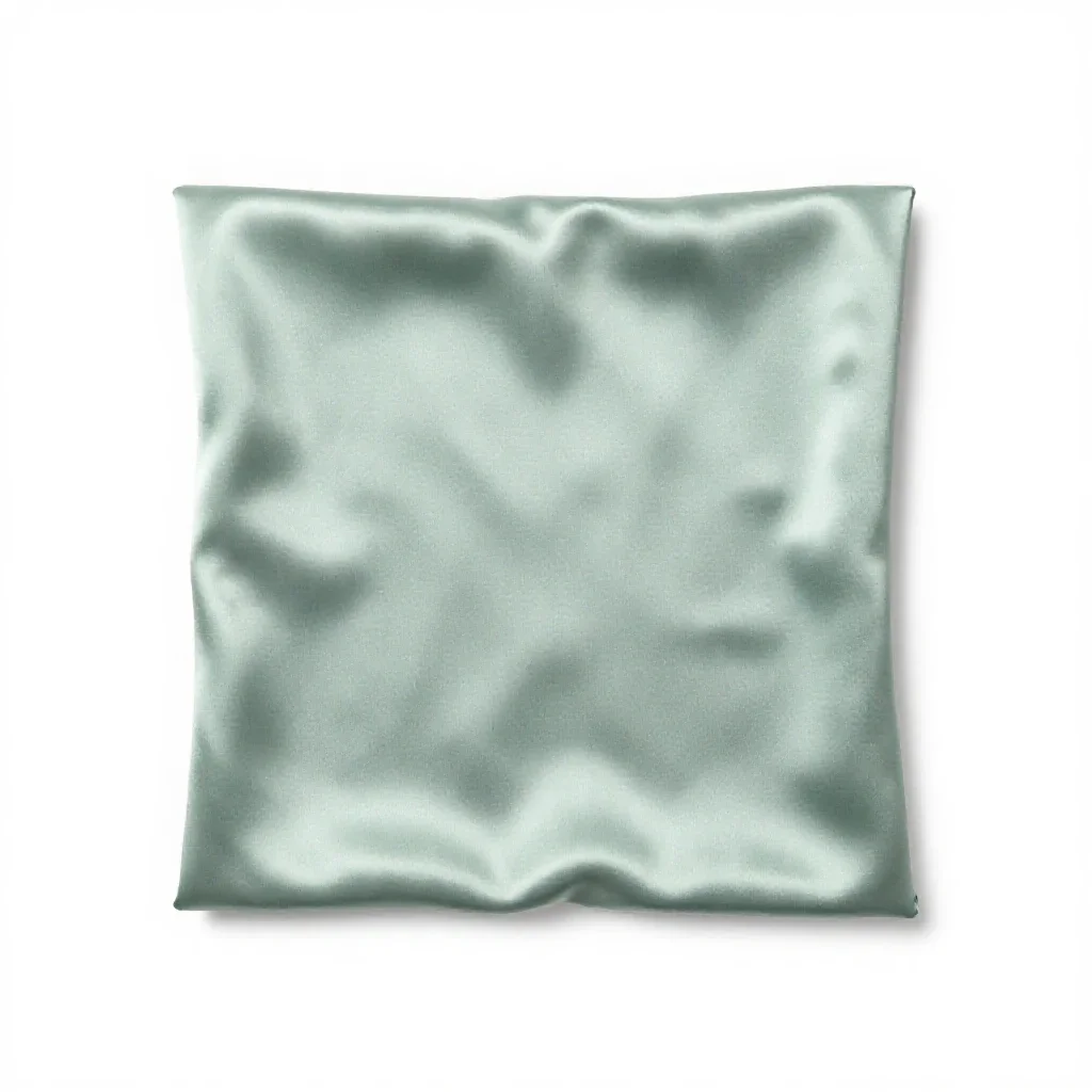 Satin isolated on a white background