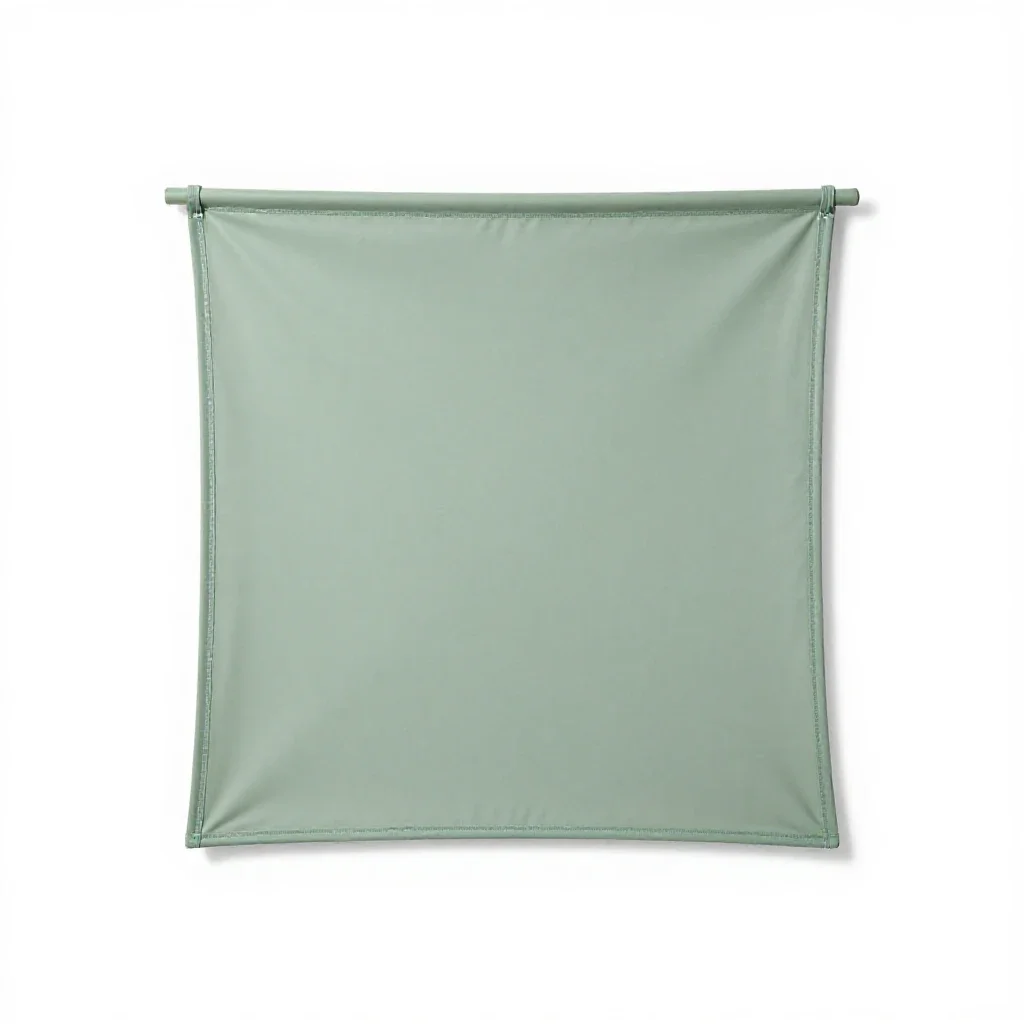 Square sail isolated on a white background
