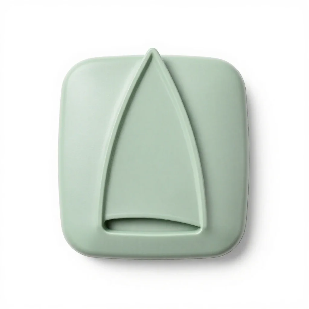 Staysail isolated on a white background