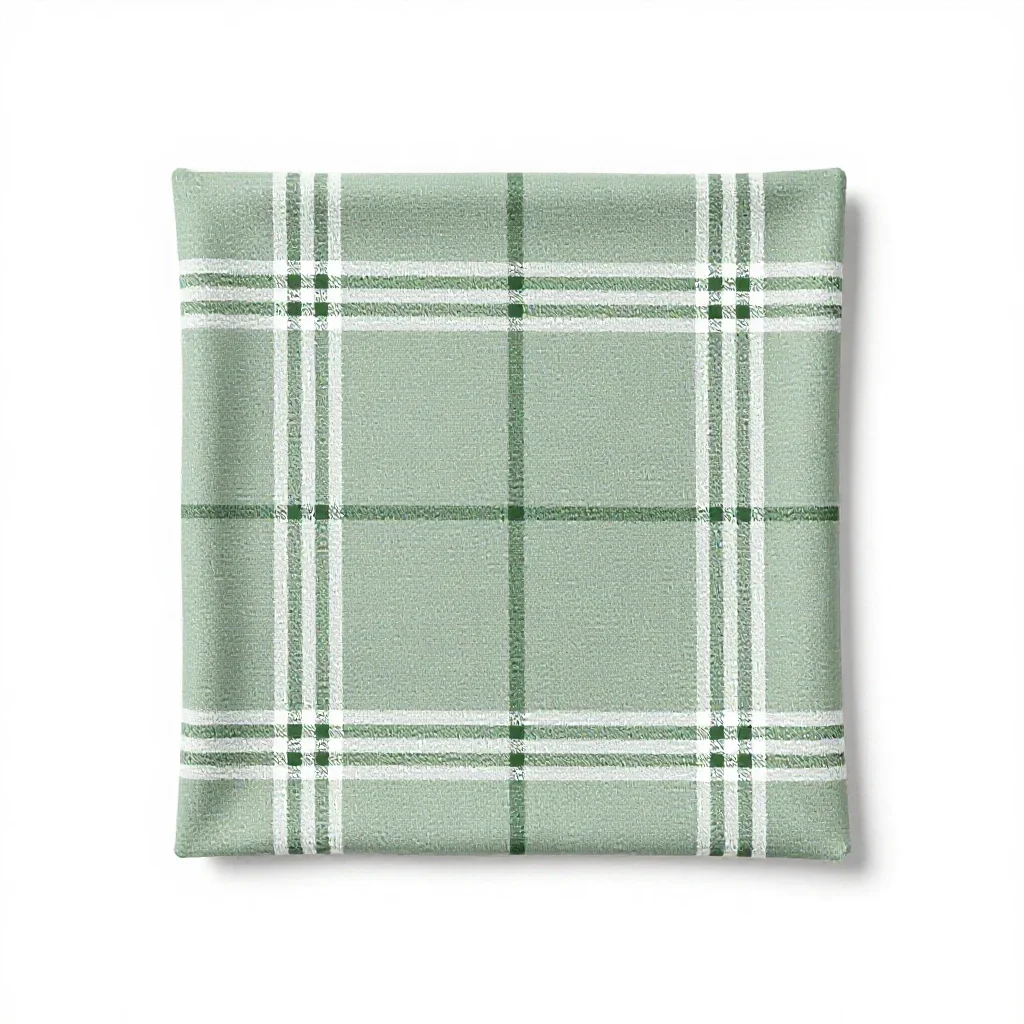 Tartan isolated on a white background