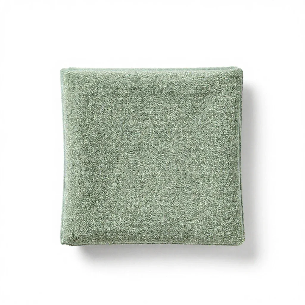 Toweling isolated on a white background