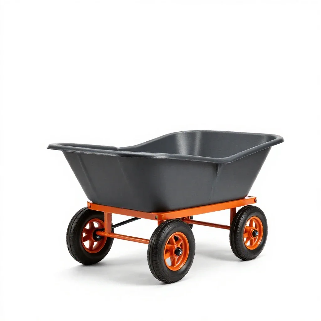Barrow isolated on a white background