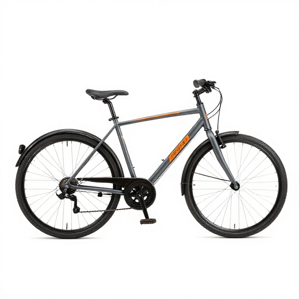 Bicycle isolated on a white background