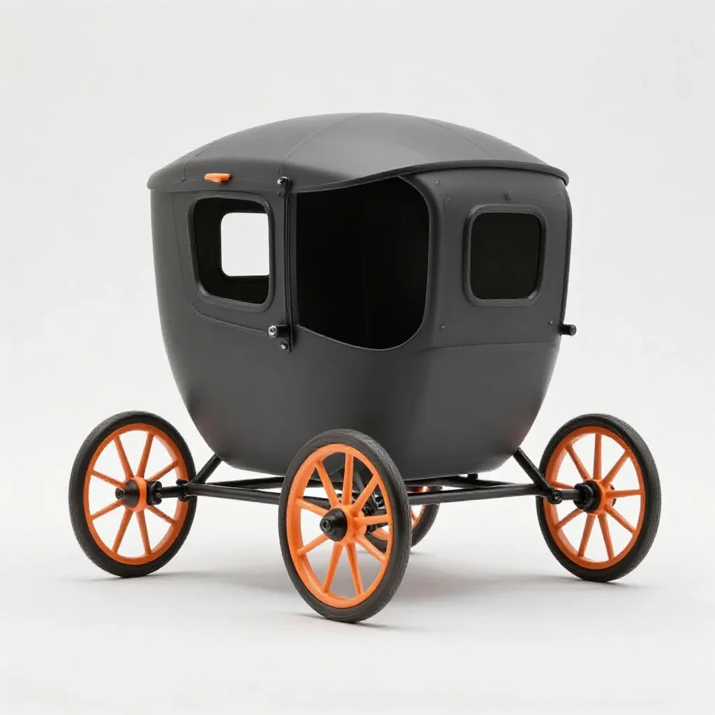 Buggy isolated on a white background