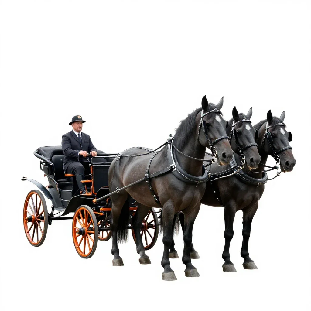 Coach isolated on a white background