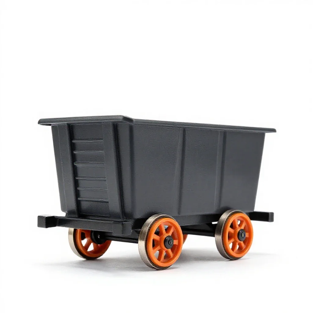 Handcar isolated on a white background