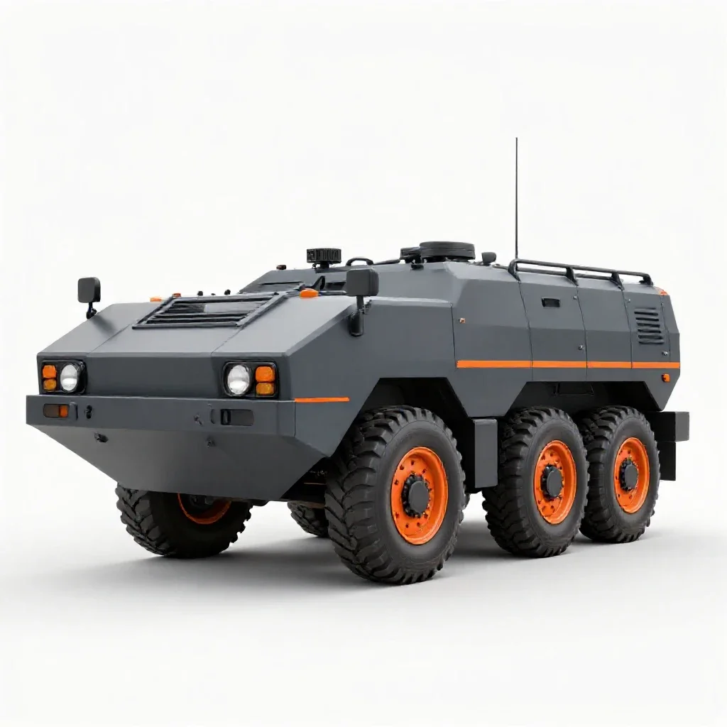 Motor vehicle isolated on a white background