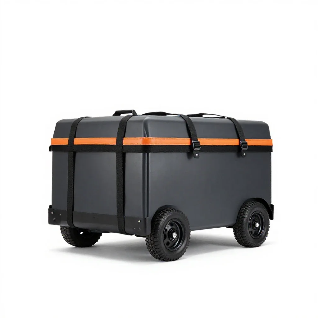 Personnel carrier isolated on a white background