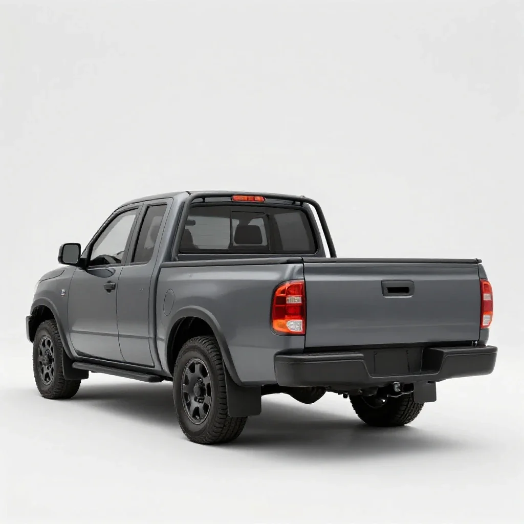 Pickup isolated on a white background