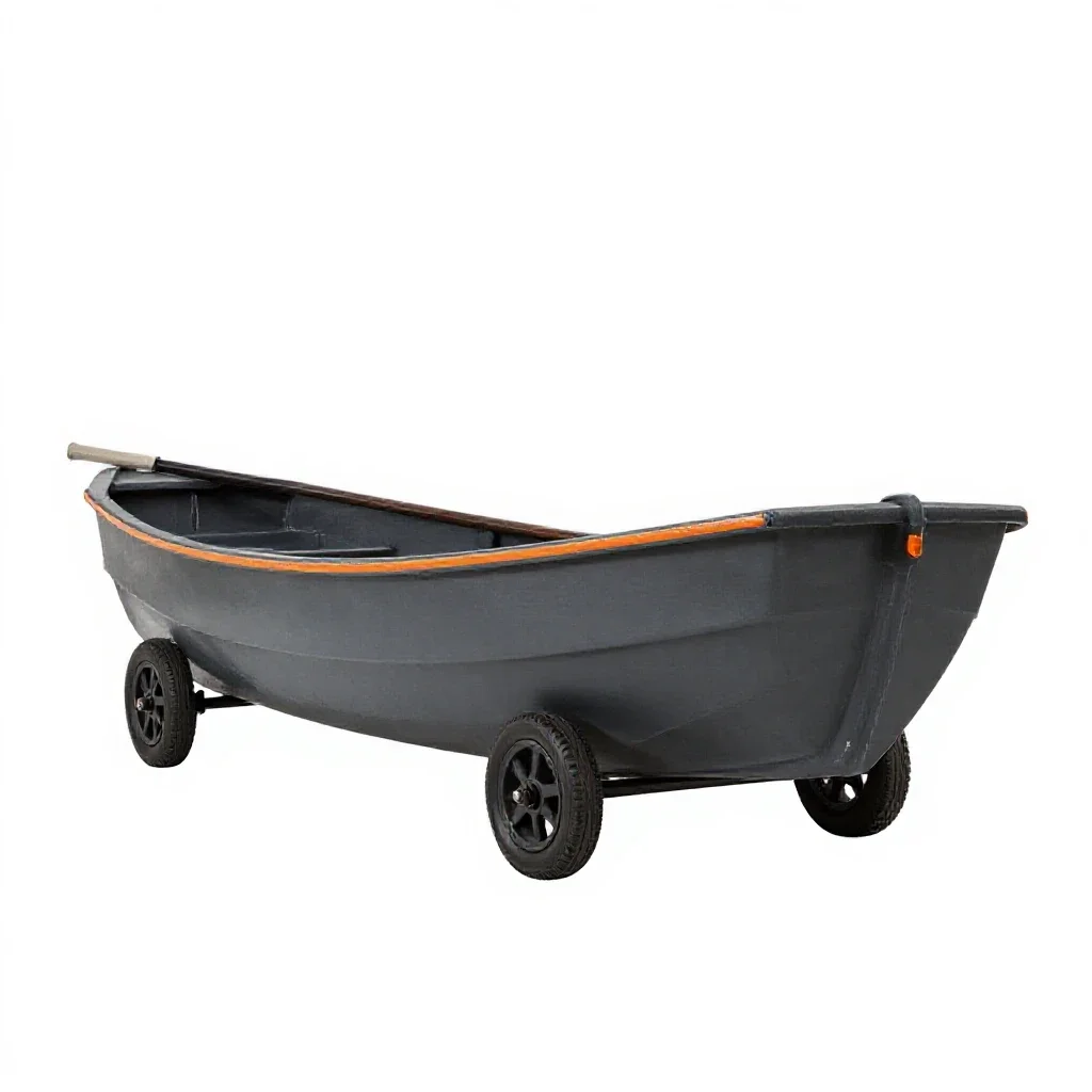 Punt isolated on a white background