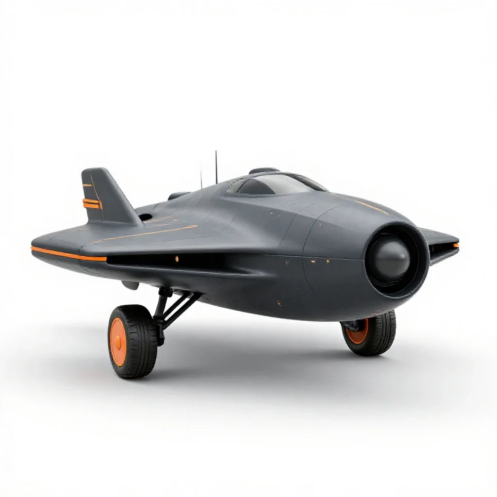 Starship isolated on a white background