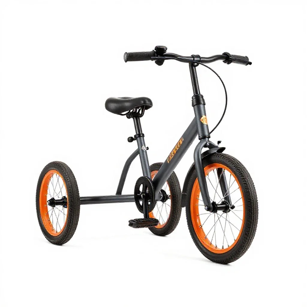 Tricycle isolated on a white background