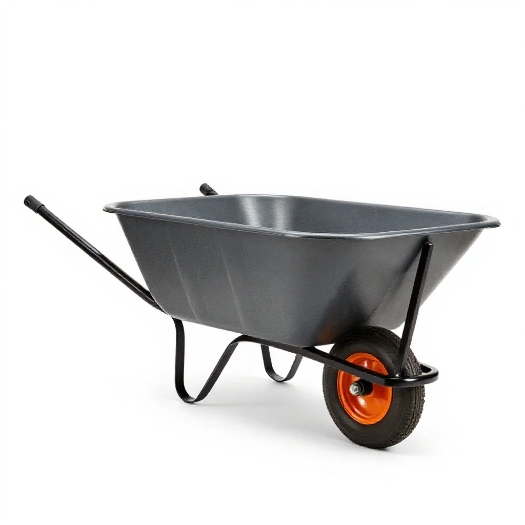 Tumbrel isolated on a white background