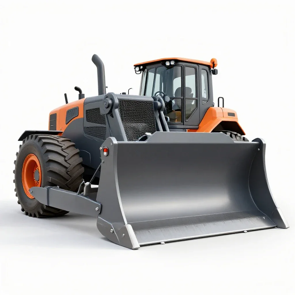 Angledozer isolated on a white background